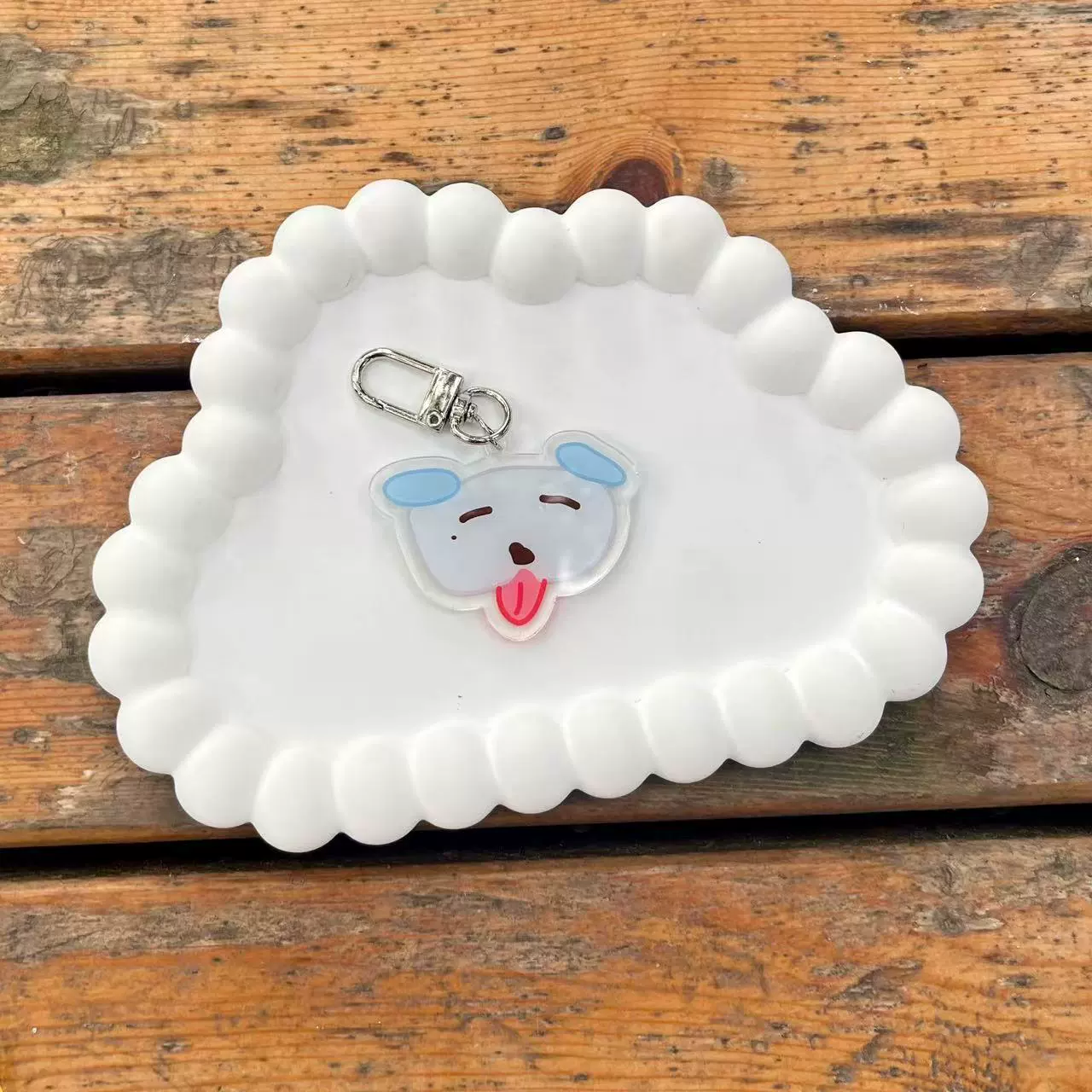 acrylic cartoon double-sided cute keychain, pendant, (Physicals)