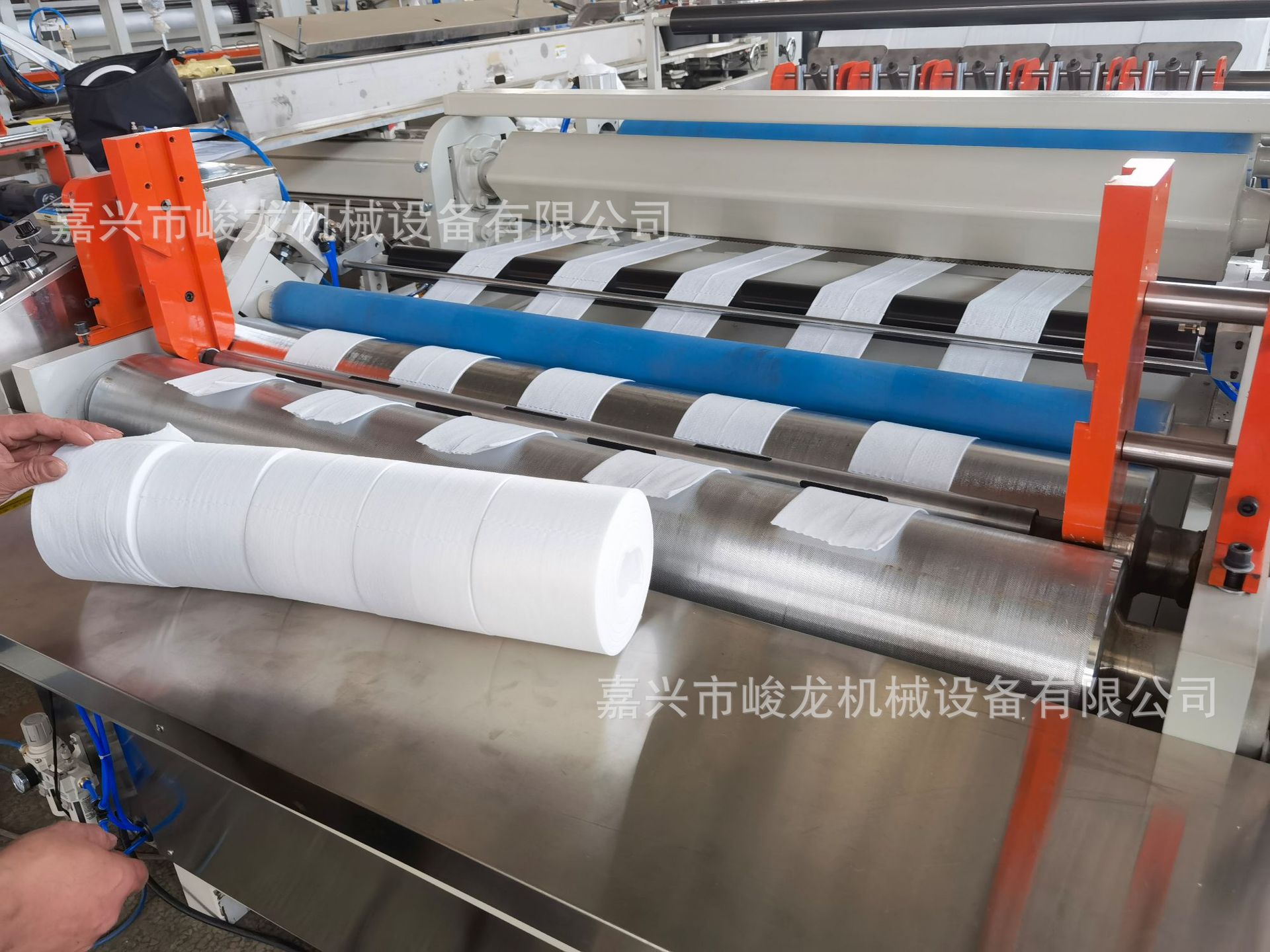 一次性洗脸巾卷筒式机器 洁面擦脸巾一出五排设备 可做懒人抹布