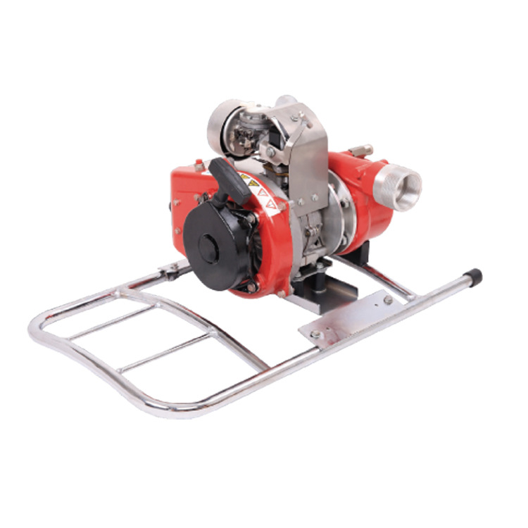 背负式三级离心灭火高压水泵高压森林消防抽水泵