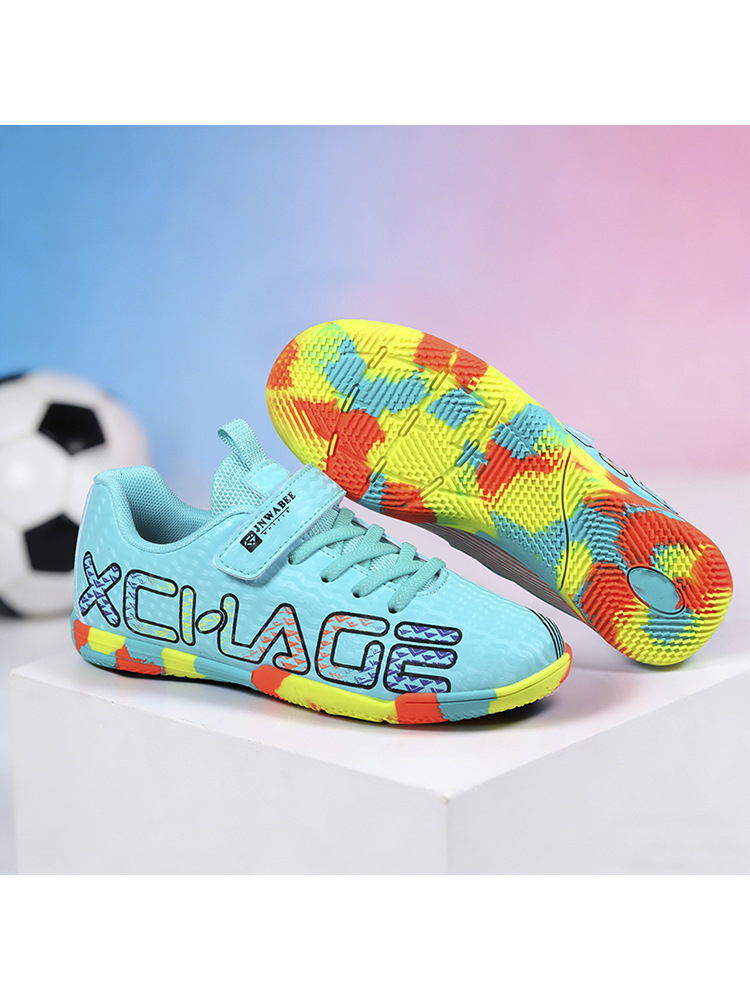 Lichtgewicht voetbalschoenen met klittenband voor jongeren_voghion.com