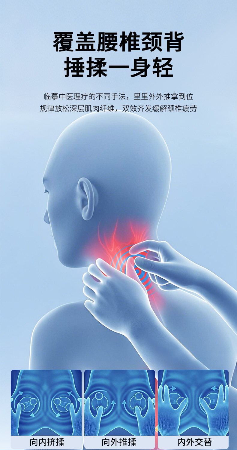 Car Massage Lumbar Support Driving Waist Protector Cushion Lumbar Pillow Backrest Pad Car Seat Lumbar Support
