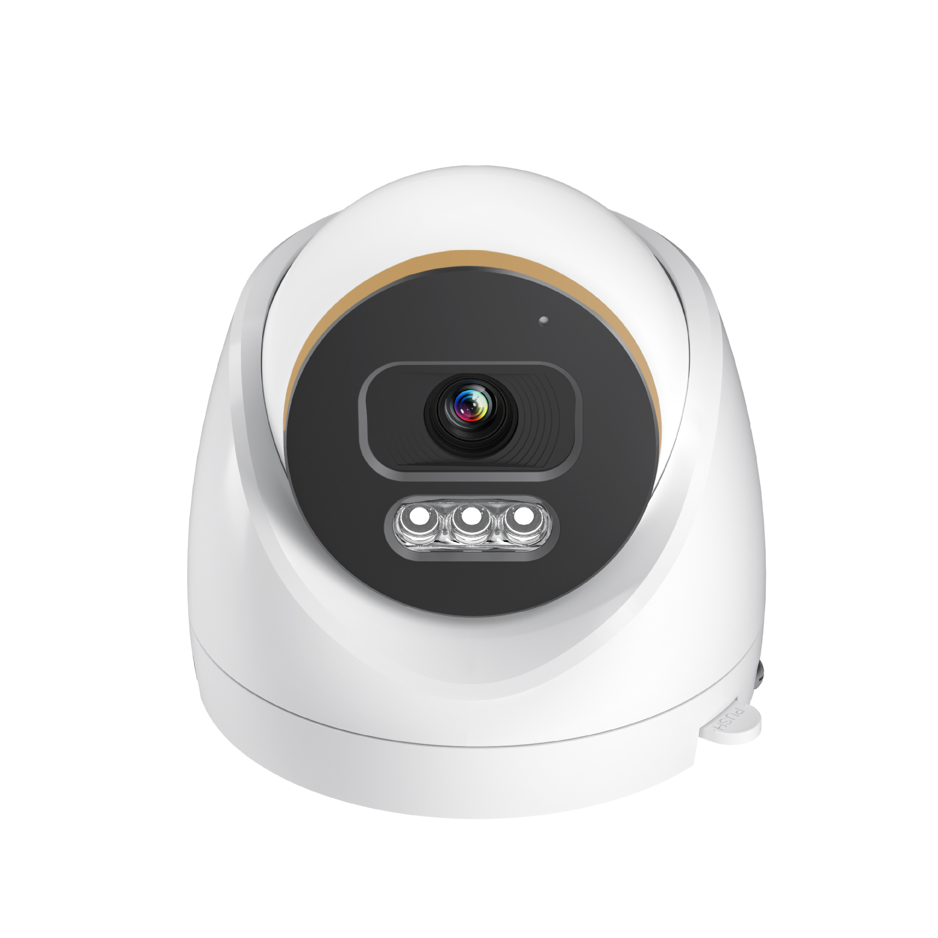 铝合金监控器外壳小海螺摄像头外壳高清户外球形摄像机防水罩外贸