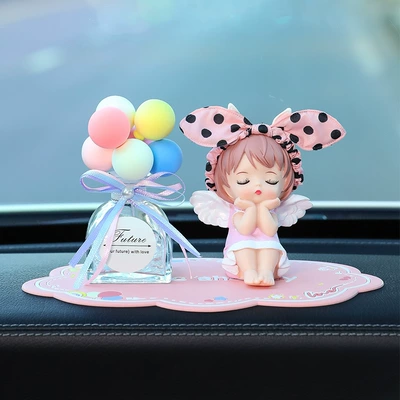 for Women, Car ornaments - pink-anne-balloon-bottle-pink-pad