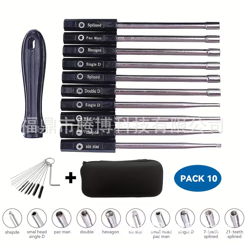 Carburetor Screwdriver Tool Set Is Suitable for Motorcycle, Lawn Mower, and Chainsaw Carburetor Repair and Adjustment Tools