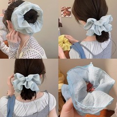 スーパーフェアリーシェブロンヘアバンド女性用 2025 春夏雰囲気ボールヘッドロープトラベルロープ新しいホットスタイルヘアアクセサリー