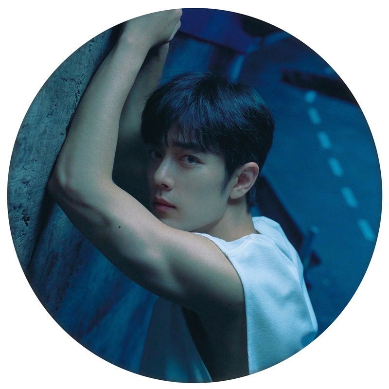 Xiao Zhan personal foto bar regalos placa de estaño espejo llavero colgante mochila colección de fans