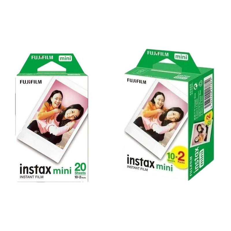 Fuji Instax Mini 3inch White-Edged Photo Paper for Instant Camera Photography, Not Including Box Damage and After-Sales Service