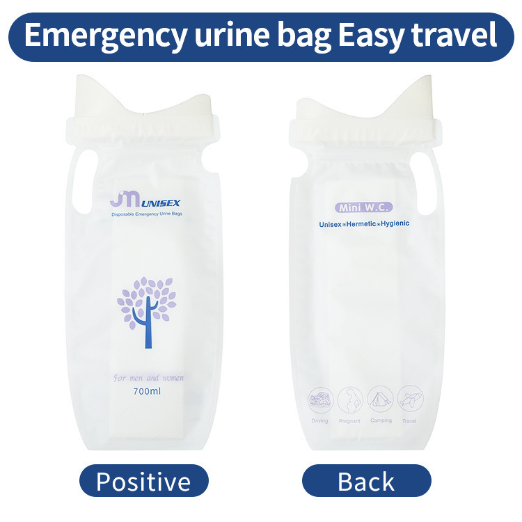 Car Urination Device, Portable Urinal Bag for Road Trips, Emergency Convenience Bag for Vehicles, Universal Travel Car Urinal Bag