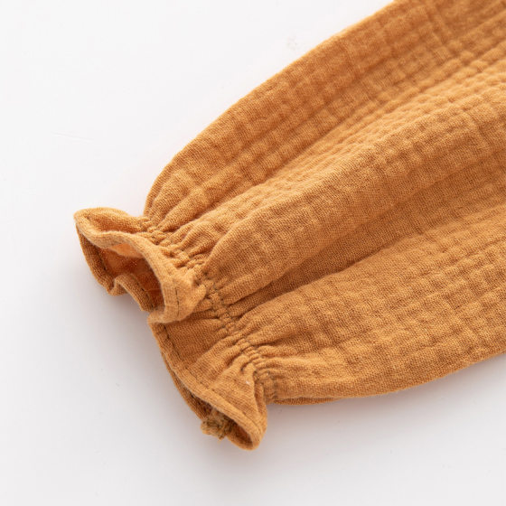 Spring 2023 Cross-border Clothing for Infants and Young Children Long-sleeved Wrap Fart Clothes Climbing Clothes for Girls Spring and Autumn Comfortable Hare Clothes ins