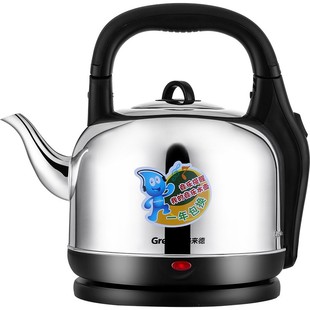 Grede electric kettle large capacity household 2000W automatic power-off music reminder whistle 150m 5 liters
