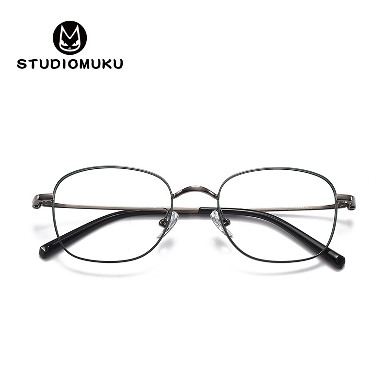 STUDIOMUKU gafas frescas de madera gente ambiciosa todos tienen algún tipo de marco anormal gafas de confianza
