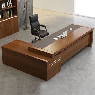Boss Office Desk and Chair Combination Simple Modern Single President Desk Creative Manager Supervisor Computer Desk