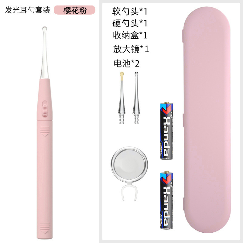 源工場の新型子供の発光耳のスプーンは耳のスプーンを掘って発光します。|undefined