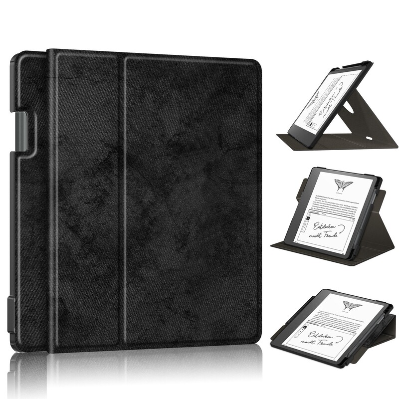 Suitable for Amazon Kindle Scribe 10.2inch E-Book Protective Cover Kindle Voltage Rotating Leather Case