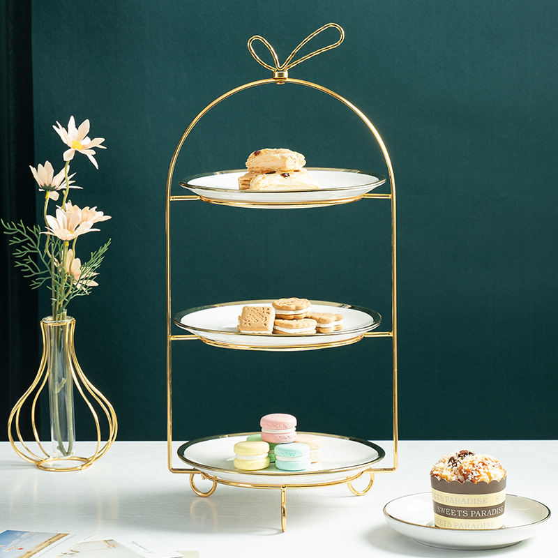 甜品架+盘