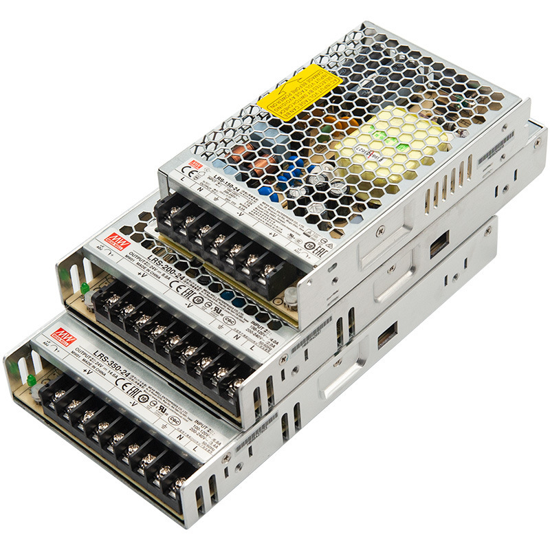 明緯スイッチ電源24v大電力調整LRS-75W150W350W600W12v5v直流led駆動|undefined