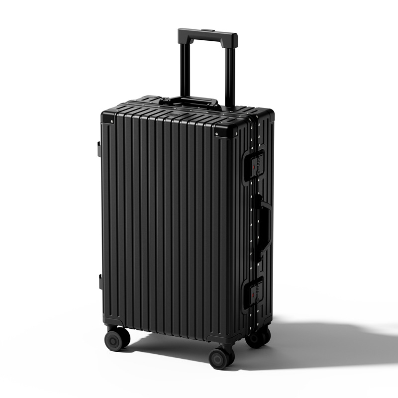 Starry sky black aluminum frame box