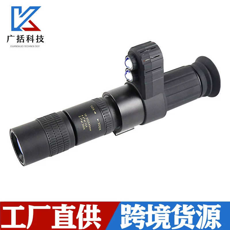 Популярный инфракрасный прицел с высокой четкостью изображения для ночного видения, идеально подходящий для охоты и стрельбы на открытом воздухе.