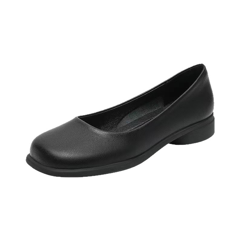 2026 nuevo verano entrevista de zapatos de trabajo profesionales zapatos de cabeza redonda zapatos de trabajo confortable de pie no cansado zapatos de trabajo planos