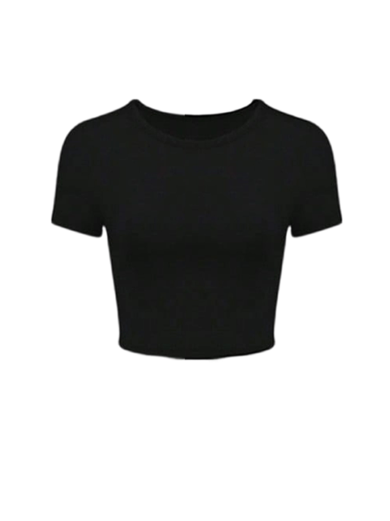 Women's Clothing High-Waisted Flared Pants Women's Spring/Summer Casual Sportswear Cropped Short-Sleeved Multi-Occasion Style_ecoleips.com