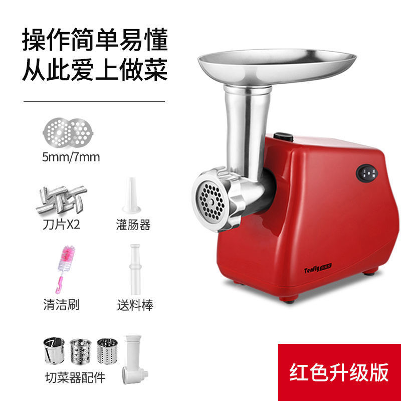 doméstico comercial moldeador eléctrico lleno de salchichas de acero inoxidable pequeño multifuncional fábrica automática de relleno de salchichas una pieza mayorista