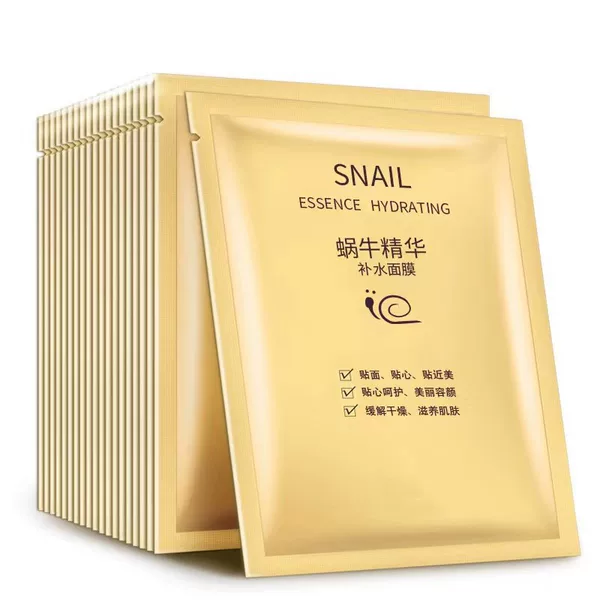 Snail Essence Mask Hydrating, Moisturizing, Rejuvenating and Brightening Skin Care Products Manufacturer Wholesale Dropshipping