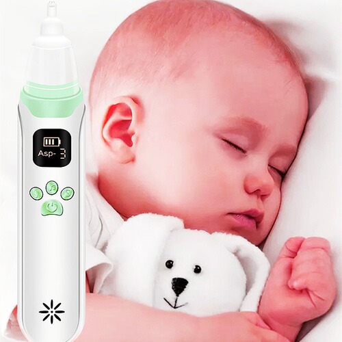 Electric baby nasal aspirator, spring, autumn and winter nasal mucus, multi-purpose children's nasal mucus cleaning device, nasal cavity suction machine