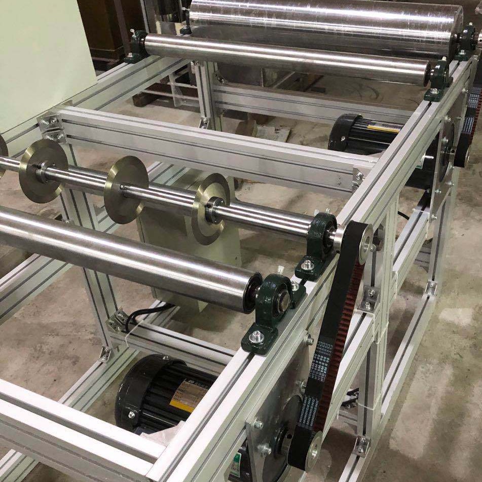 熔喷布设备 收卷器 气涨轴 切割刀 静电发生器