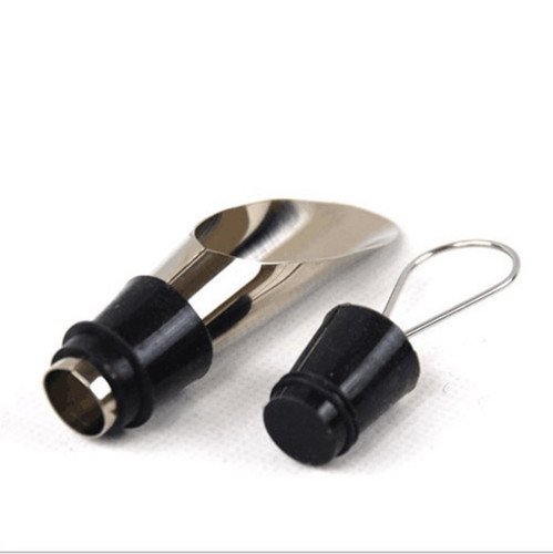 Stainless steel wine stopper, wine bottle stopper, dual-purpose wine guide, wine spout, red wine accessories