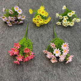 小把小雏菊田园风格家居装饰仿真花摄影道具小把花假花野菊花现货