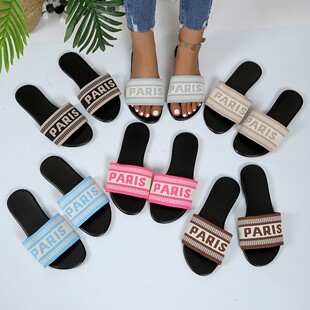 ���Q��aƽ����ЬŮ�⴩���e�A�^һ�ֿ���һ�_�ő�����ЬSlippers