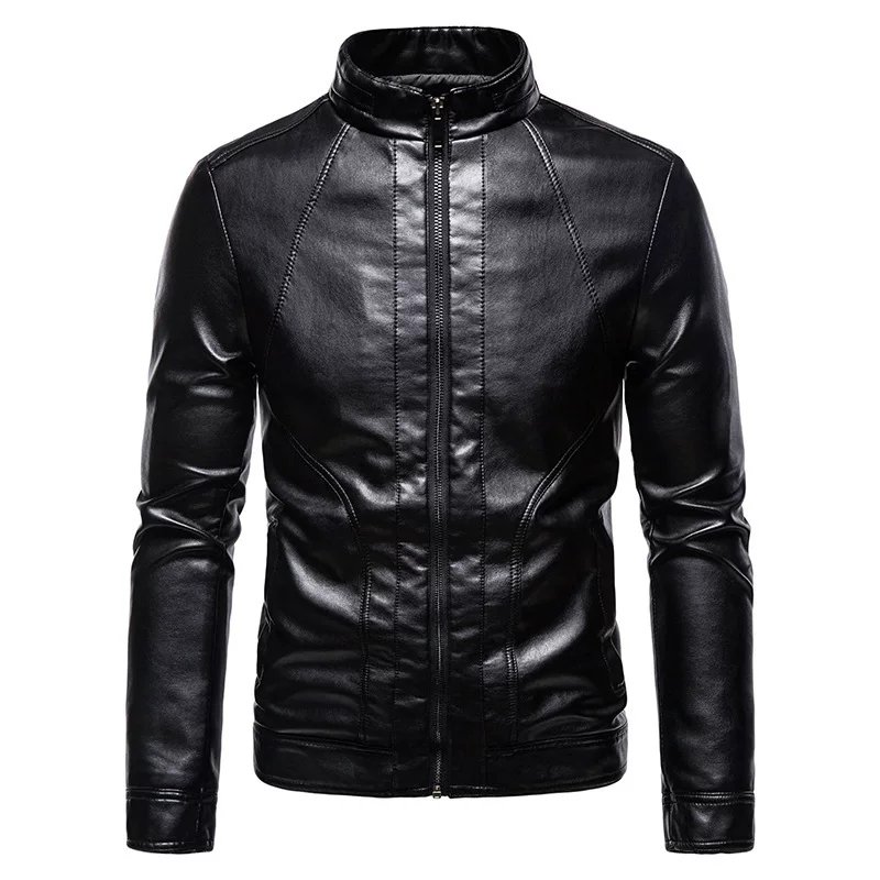 Трендовая демисезонная мужская модная куртка, корейский стиль, slim fit