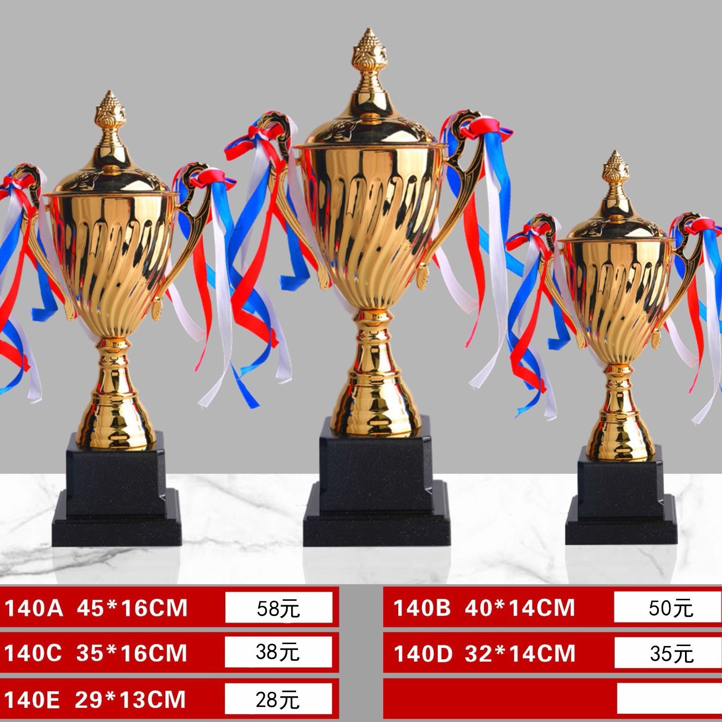 Trofeos de metal personalizados para hacer fútbol baloncesto medalla creativa juegos de niños y estudiantes competición deportiva Copa de Oro