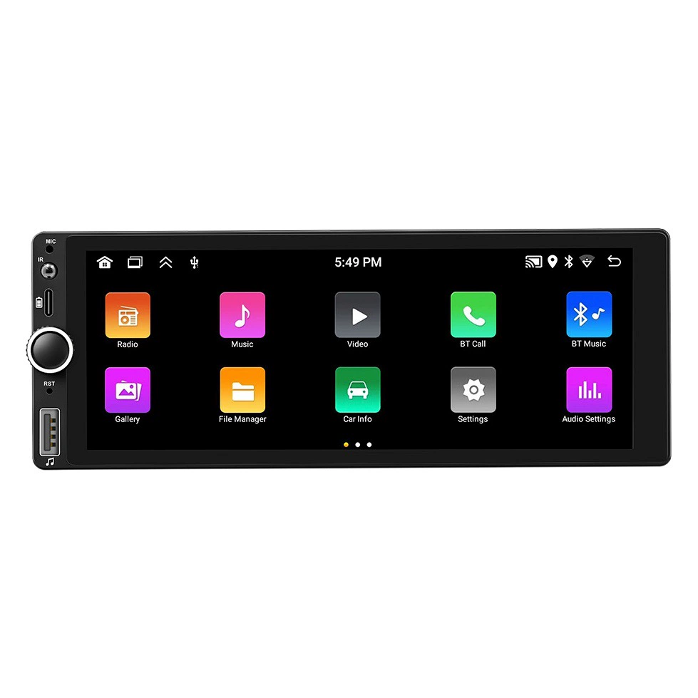 6,86-дюймовый автомобильный Android GPS-навигатор HD с реверсивным изображением Smart Bluetooth все-в-одном беспроводной CarPlay