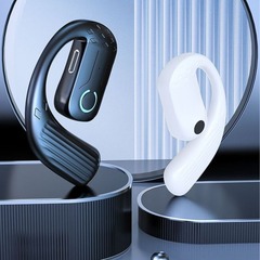 B01 Bluetoothイヤホン 回転式 完全ワイヤレス 超長持ち ノイズキャンセリング イヤーフック型 華強北イヤホン Bluetooth ワイヤレス