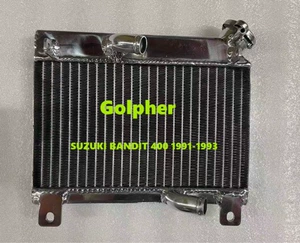 SUZUKI BANDIT 400 1991-1993 üçün tam alüminium motosiklet radiatoru