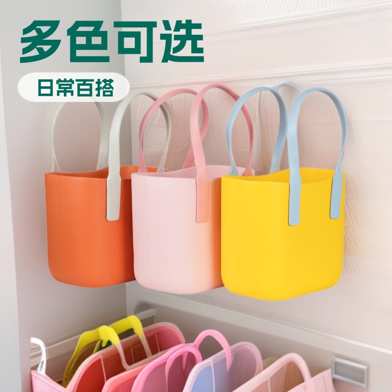 Shoulder bag commuter bag women's bag EVA handbag beach storage bag hole bag grocery shopping bag pet bag shopping