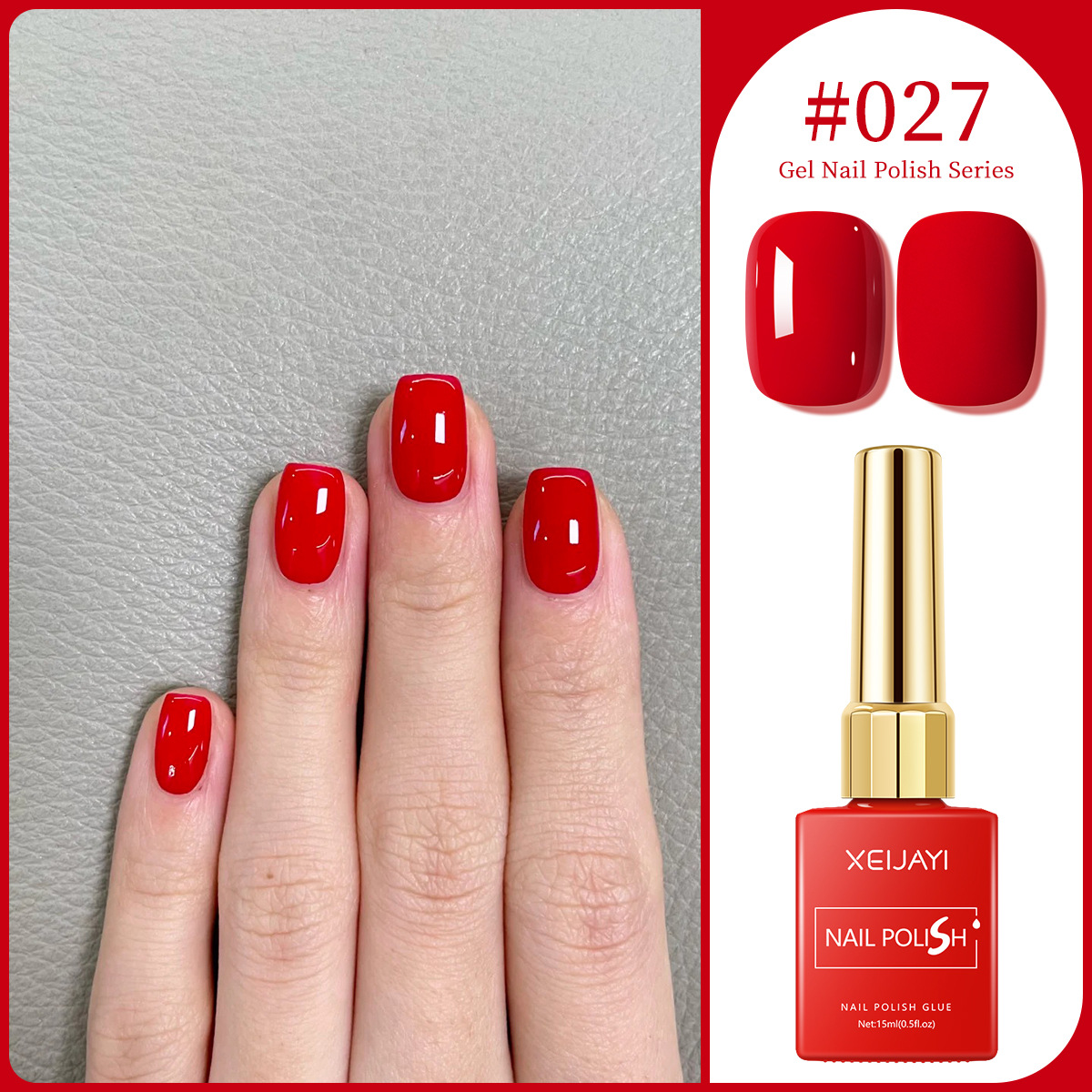 Macaron color pegamento de uñas 2025 nuevo estilo de moda Chellie rojo oliva verde pegamento de uñas