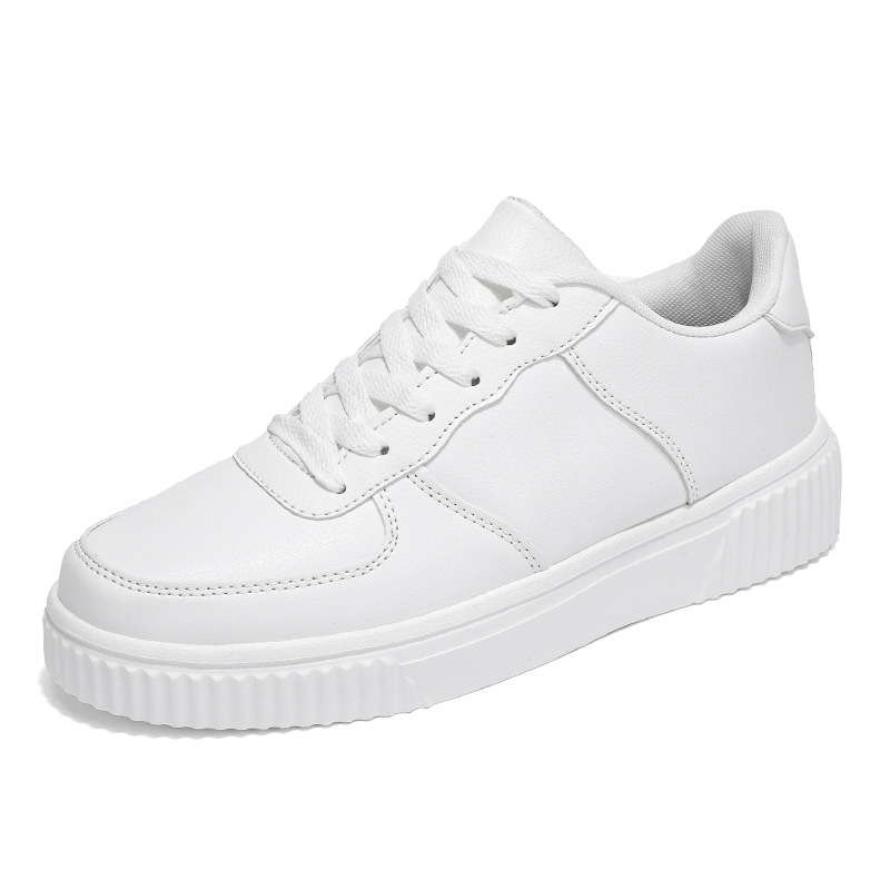 Zapatos de hombre verano 2026 nuevos zapatos de skate deportivos casuales transpirables parejas de estudiantes zapatos blancos zapatos de moda grandes image 8