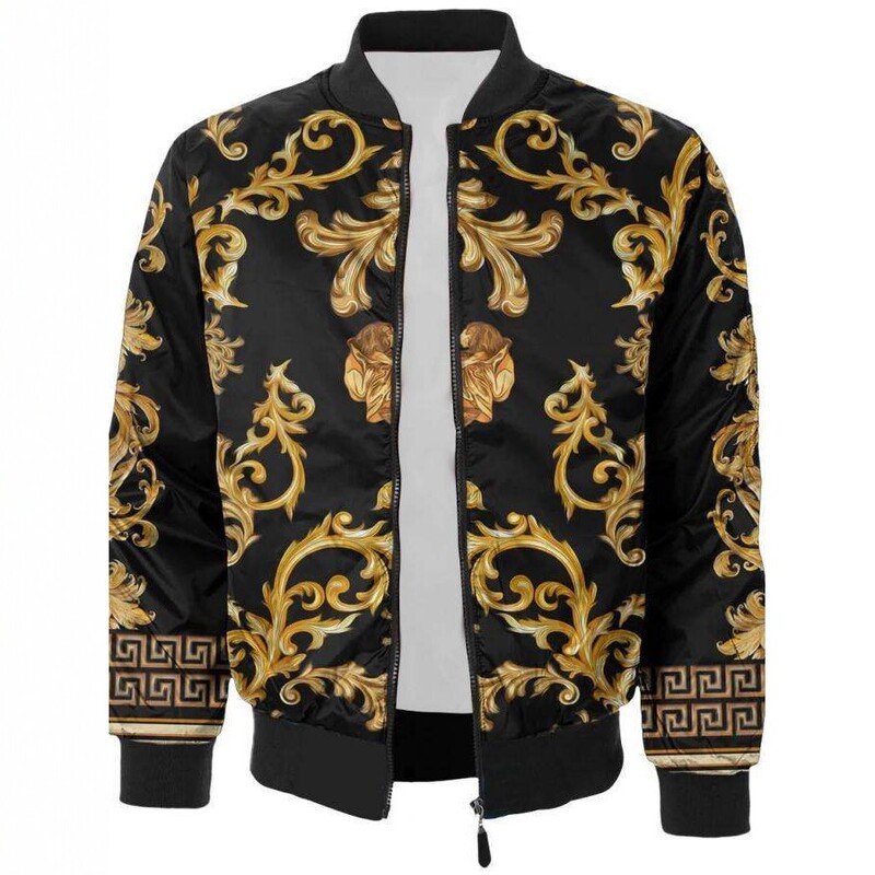 2026 Cross-Border Hot-Selling European and American Retro 3D Printed Men's Jacket, Thin Fleece Coat, Trendy Stand Collar Zipper Style 2026 Cross-Border Hot-Selling European and American Retro 3D Printed Men's Jacket, Thin Fleece Coat, Trendy Stand Collar Zipper Style