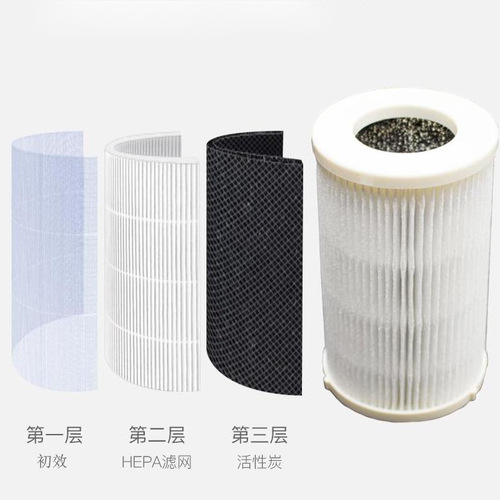 Cross-border new model household small negative ion air purifier USB smart desktop purifier smoke and dust removal