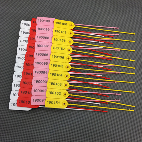 Disposable plastic seals to prevent bag dropping