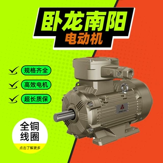 卧龙南阳电机YE4系列高效率二级能效三相异步电动机厂家直供
