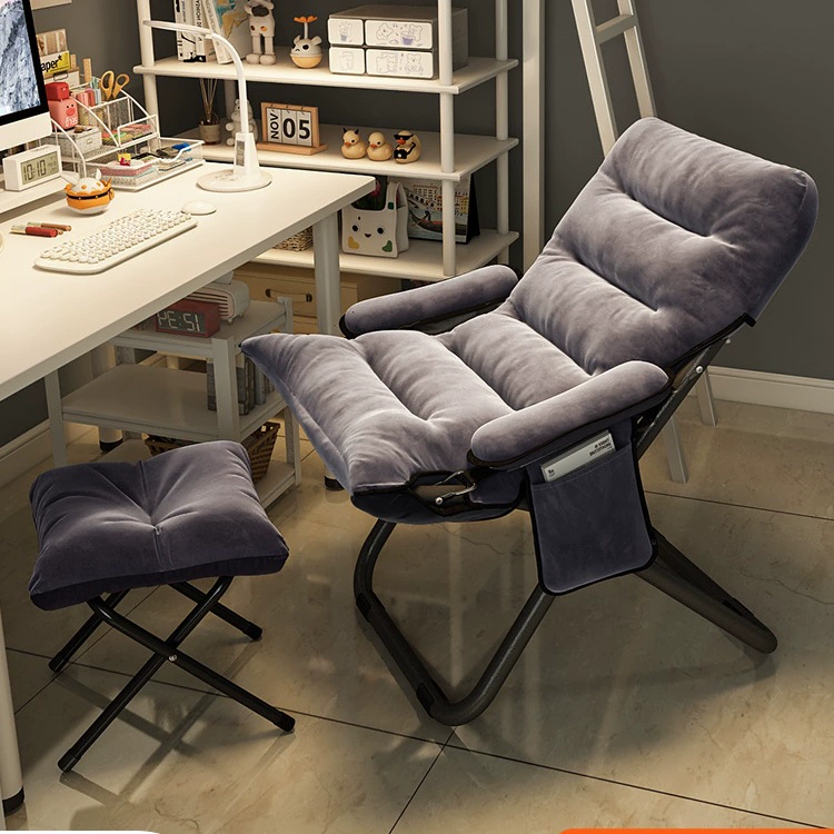 Складной шезлонг в офисе обеденный перерыв кровать кресло двойного использования кресло отдыха общежитие может лежать стул спинки диван стул