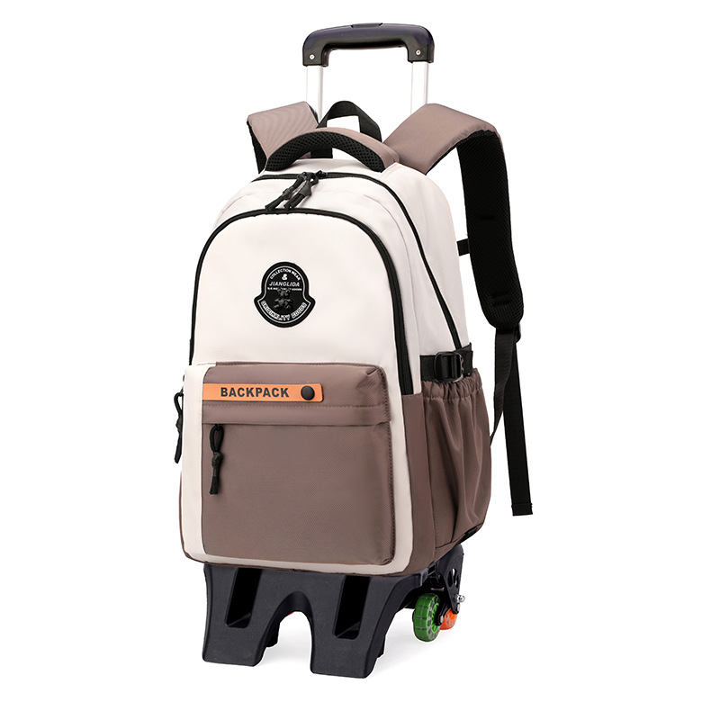 Mochila de pescado natural para subir escaleras de gran capacidad resistente a la suciedad, estudiantes de primaria de grado 3 - 6 estudiantes de secundaria secundaria