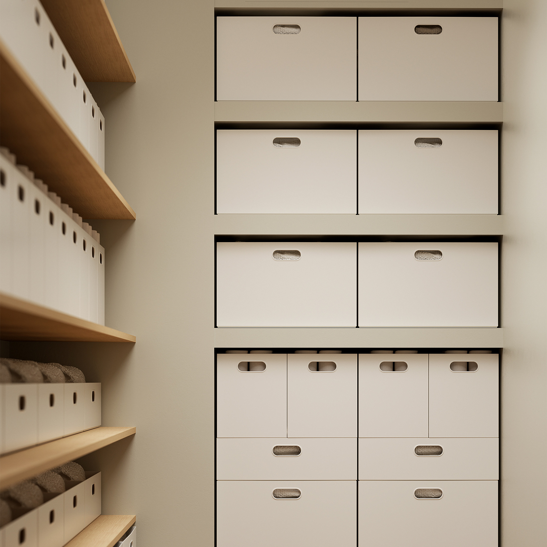 Bookshelf Square Right-Angle Storage Box for Books, Snacks, Toys, Miscellaneous Items, Foldable Wardrobe Clothes Storage Box