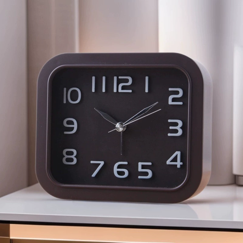 Завод прямой будильник 8058 квадратных творческий будильник мода детей Студент спальня будильник