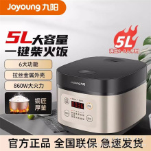九阳电饭煲F50FZ-F4155家用5升容量多功能电饭锅预约蒸煮米