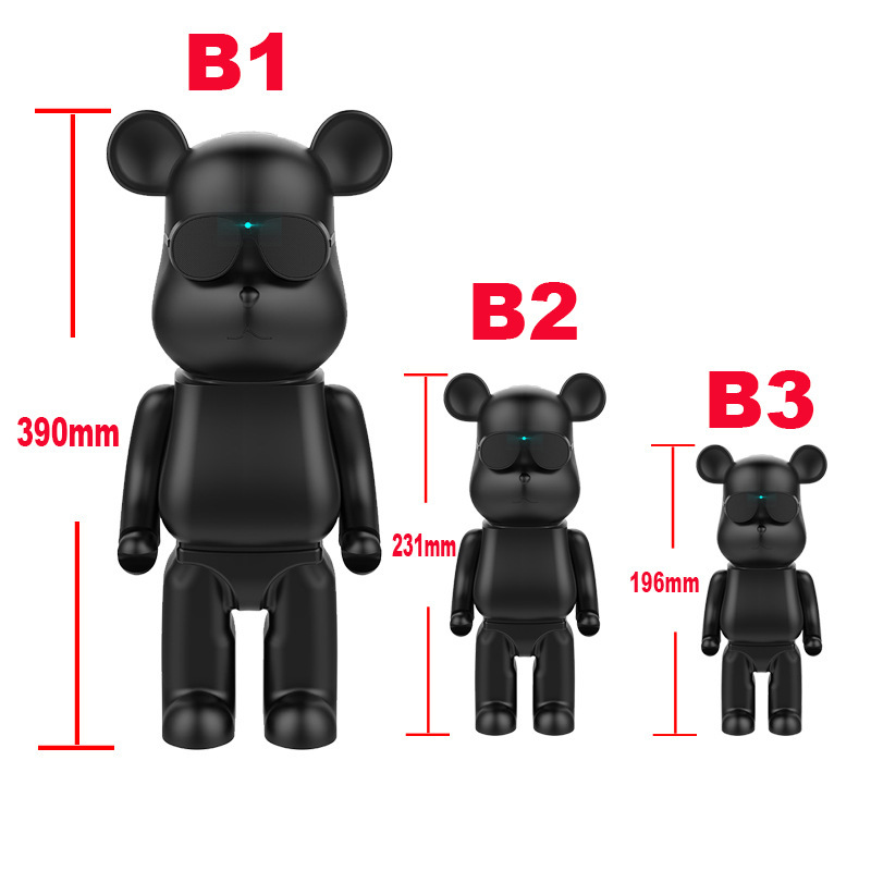 新型ネットレッドb2暴力熊bluetoothスピーカーパソコンデスクトップ音響放送器置物家庭用サブウーファb 1|undefined