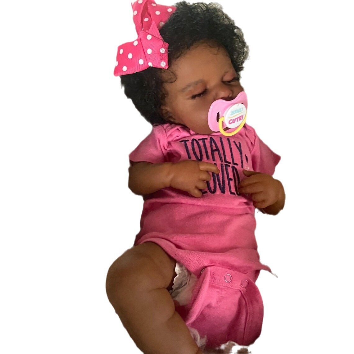 49cm LOULOU AWAKE simulación bebé renacido muñeca 3D vena de la piel visible suministro transfronterizo